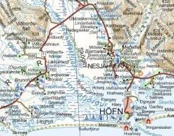 Ferdakort maps ijsland Scandinavië & Ijsland|Wegenkaart 4 IJsland Zuidoost