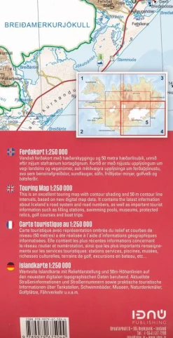 Ferdakort maps ijsland Scandinavië & Ijsland|Wegenkaart 4 IJsland Zuidoost