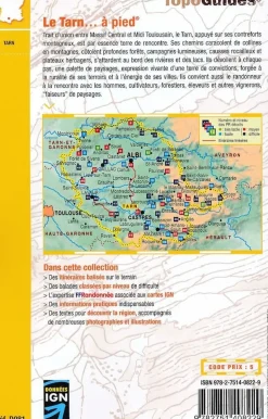 FF Randonnee Frankrijk|Wandelgids Le Tarn à pied
