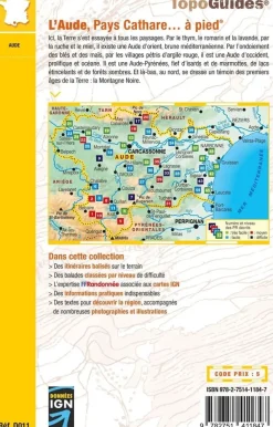 FF randonneee Frankrijk|Wandelgids Aude Pays Cathare a pied