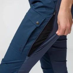 DAMES Fjallraven Broeken Dames|Abisko Hybrid Trail trousers W