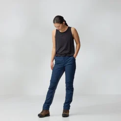 DAMES Fjallraven Broeken Dames|Abisko Hybrid Trail trousers W