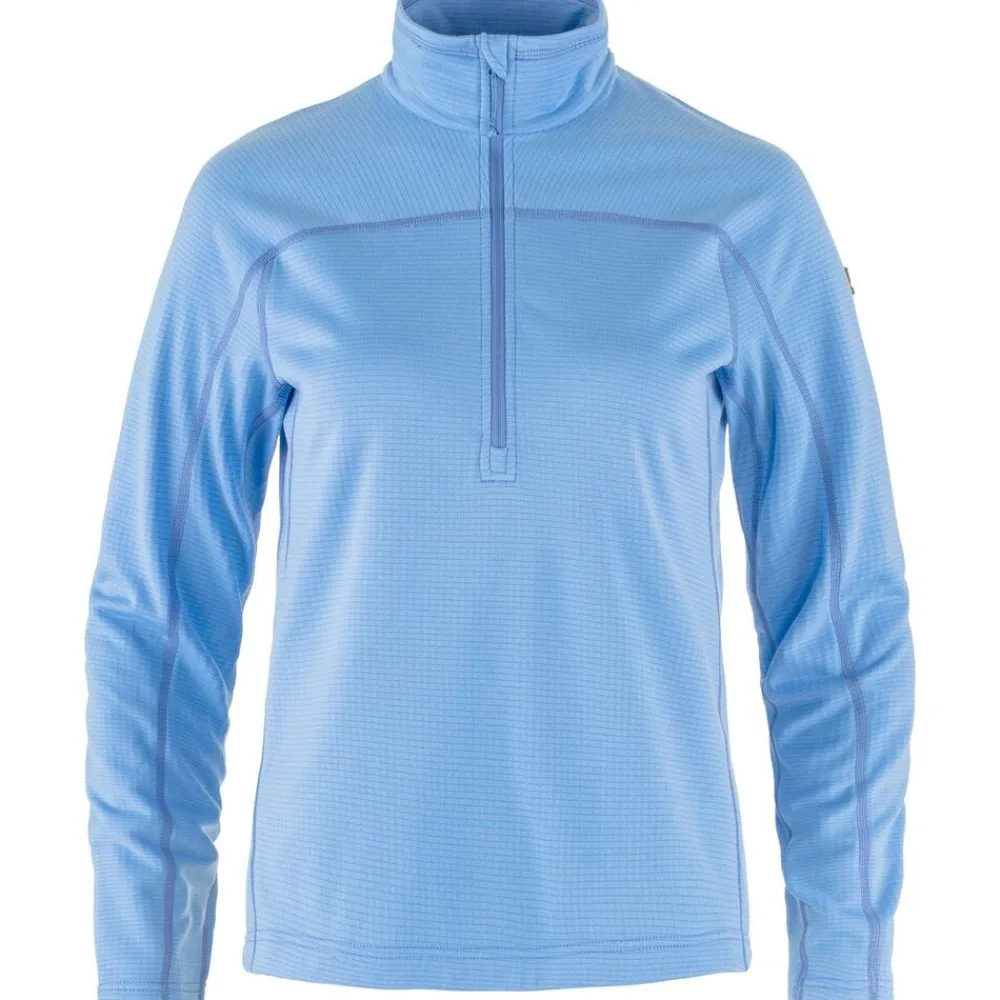 DAMES Fjallraven Truien|Abisko lite fleece half zip W