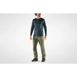 Heren Fjallraven Broeken Heren|Abisko midsummer trousers M long