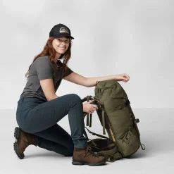 DAMES Fjallraven Broeken Dames|Abisko trail stretch trousers W