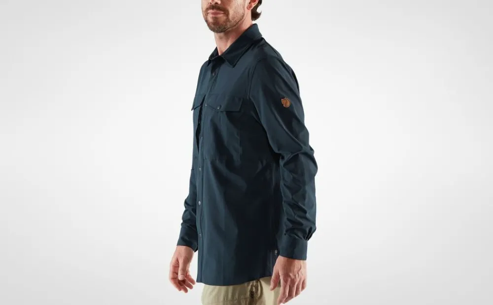 Heren Fjallraven Overhemden|Abisko trekking shirt M