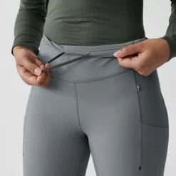 DAMES Fjallraven Broeken Dames|Abisko Varm trekking tights W