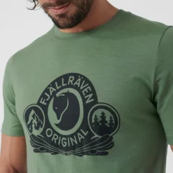 Heren Fjallraven Shirts Heren|Abisko wool classic SS m