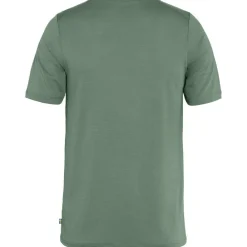 Heren Fjallraven Shirts Heren|Abisko wool logo SS M