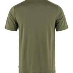 Heren Fjallraven Shirts Heren|Abisko wool logo SS M