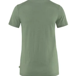 DAMES Fjallraven Shirts Dames|Abisko wool SS w