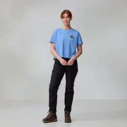 DAMES Fjallraven Shirts Dames|Fjallblomster Logo T-Shirt W