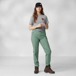 DAMES Fjallraven Broeken Dames|High coast trail trousers W
