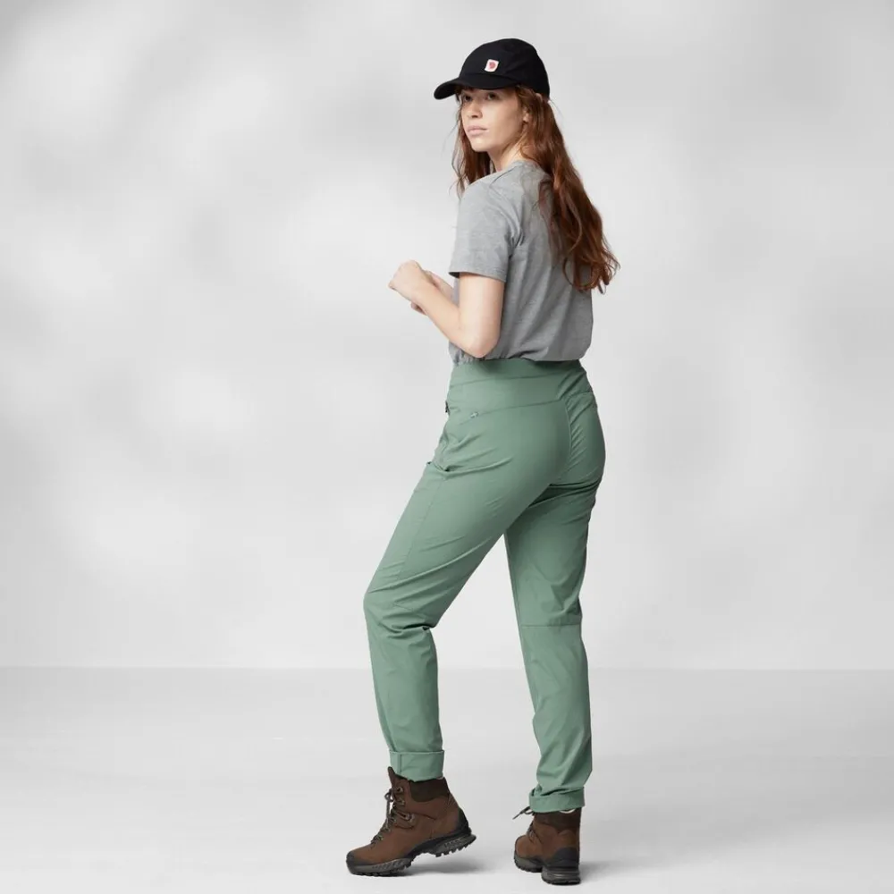 DAMES Fjallraven Broeken Dames|High coast trail trousers W
