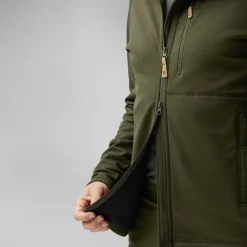 Heren Fjallraven Vesten|Keb fleece hoodie M