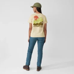 DAMES Fjallraven Shirts Dames|Nature T-shirt W