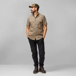Heren Fjallraven Overhemden|Ovik air stretch SS shirt M