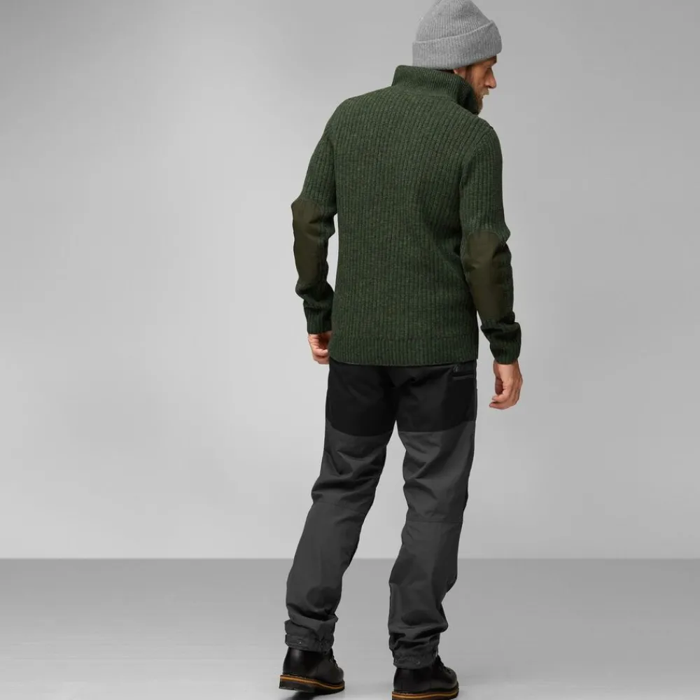 Heren Fjallraven Truien|Ovik half zip knit M