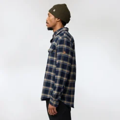 Heren Fjallraven Overhemden|Ovik Heavy Flannel shirt M