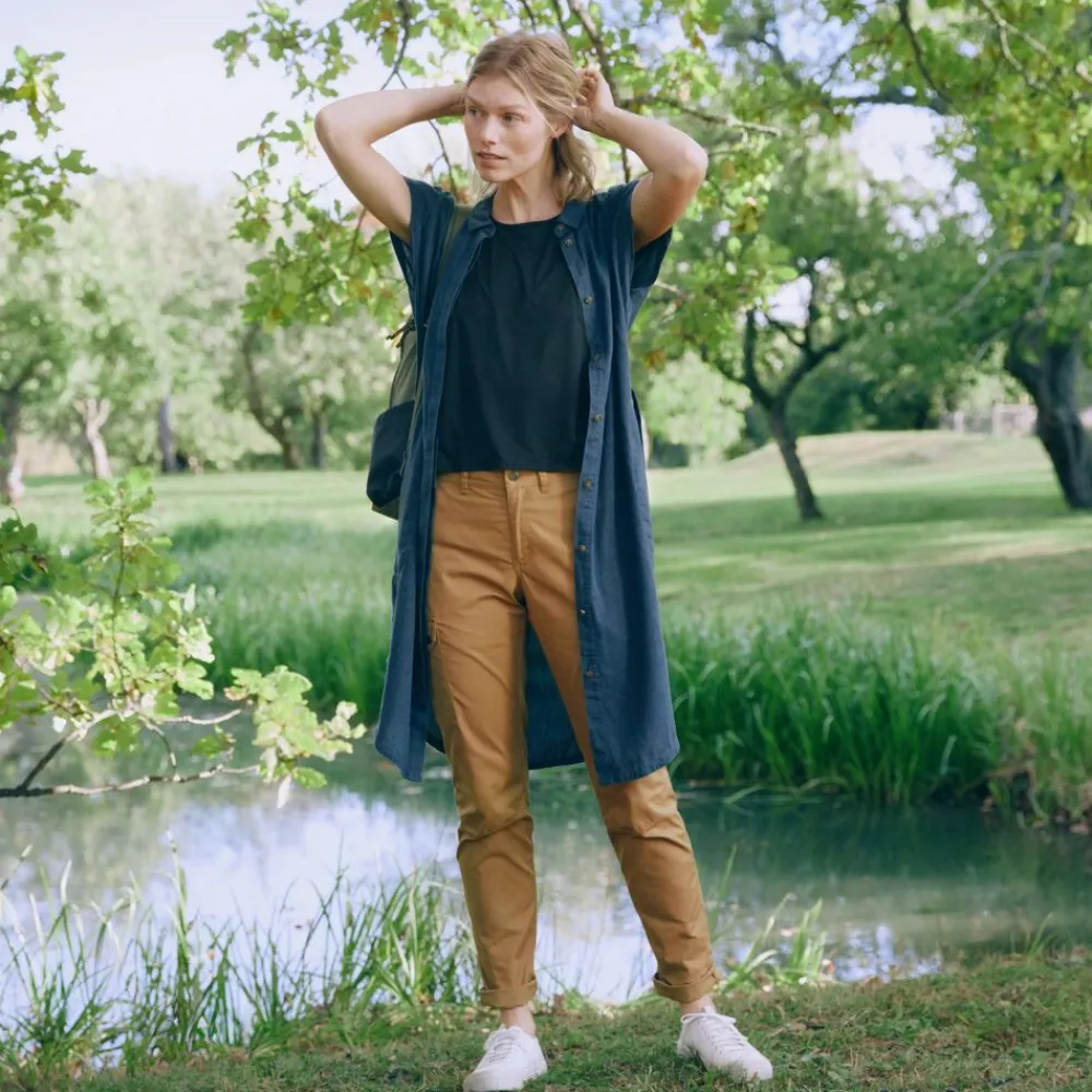 DAMES Fjallraven Rokjes & Jurken|Ovik Hemp Dess W