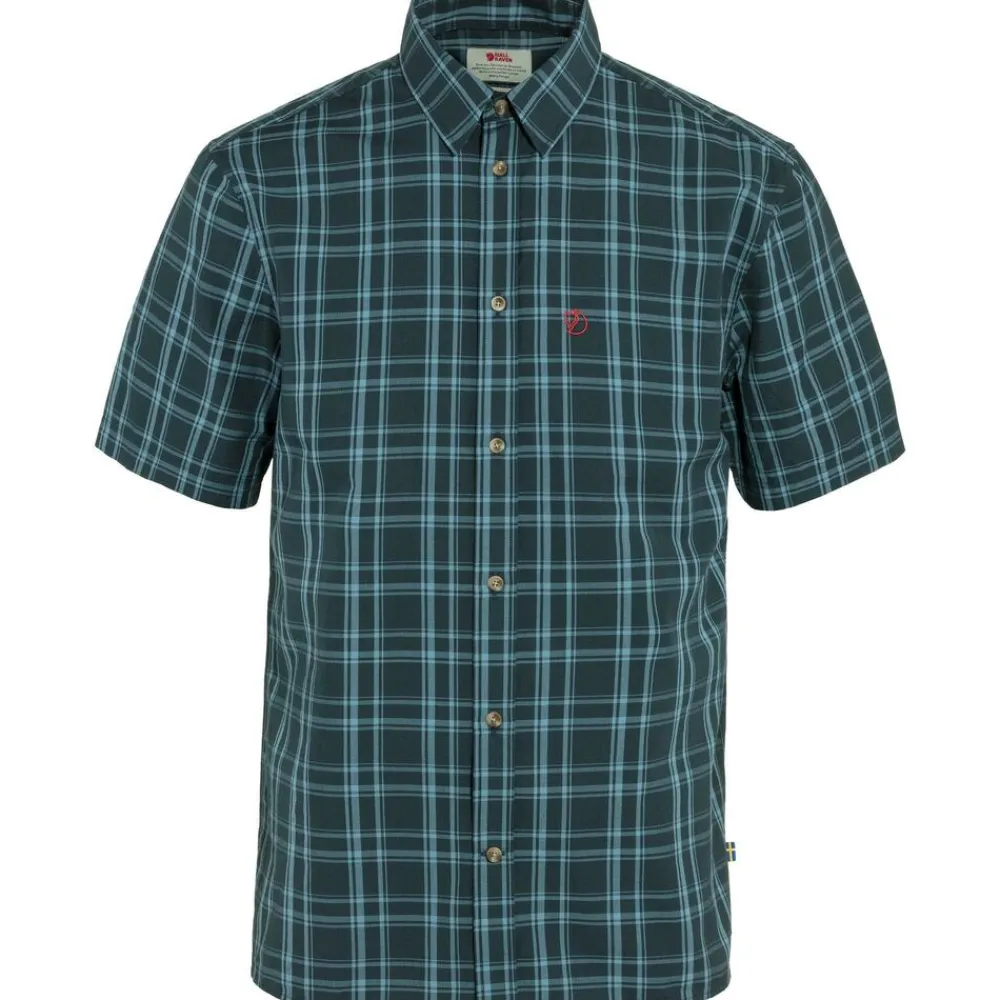 Heren Fjallraven Overhemden|Ovik lite shirt SS m