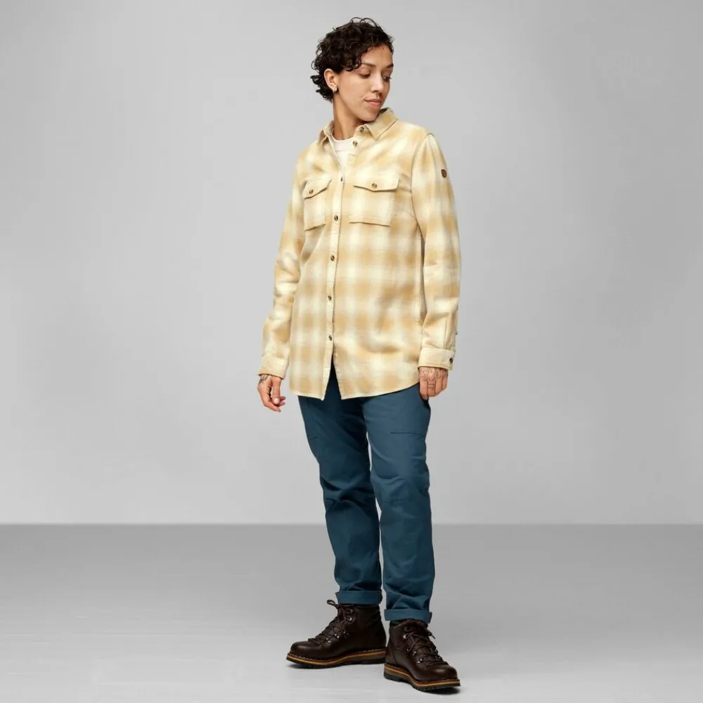 DAMES Fjallraven Blouse|Ovik twill shirt LS W