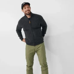 Heren Fjallraven Vesten|Ovik zip cardgan knit M