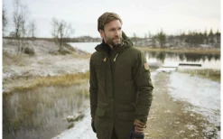 Heren Fjallraven Jassen Heren|Singi wool padded parka m