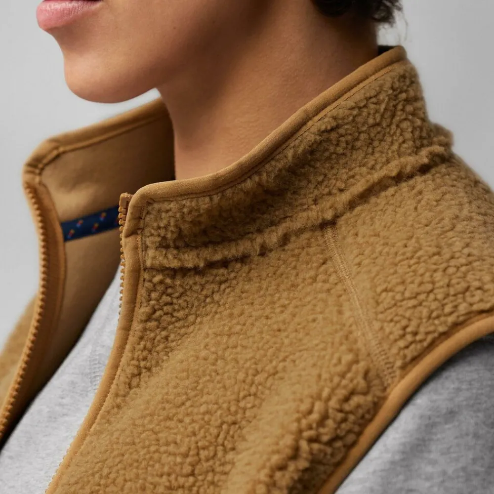 DAMES Fjallraven Vesten|Vardag pile fleece vest W