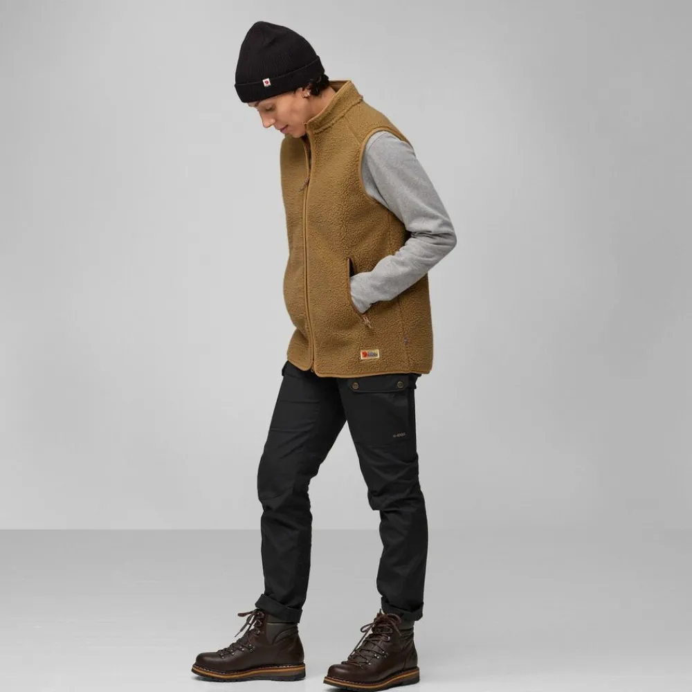 DAMES Fjallraven Vesten|Vardag pile fleece vest W