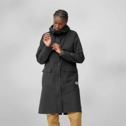 DAMES Fjallraven Jassen Dames|Vardag rain parka W