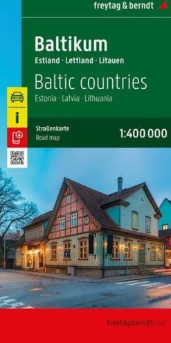 Freytag & Berndt Oost-Europa|Baltische Staten wegenkaart
