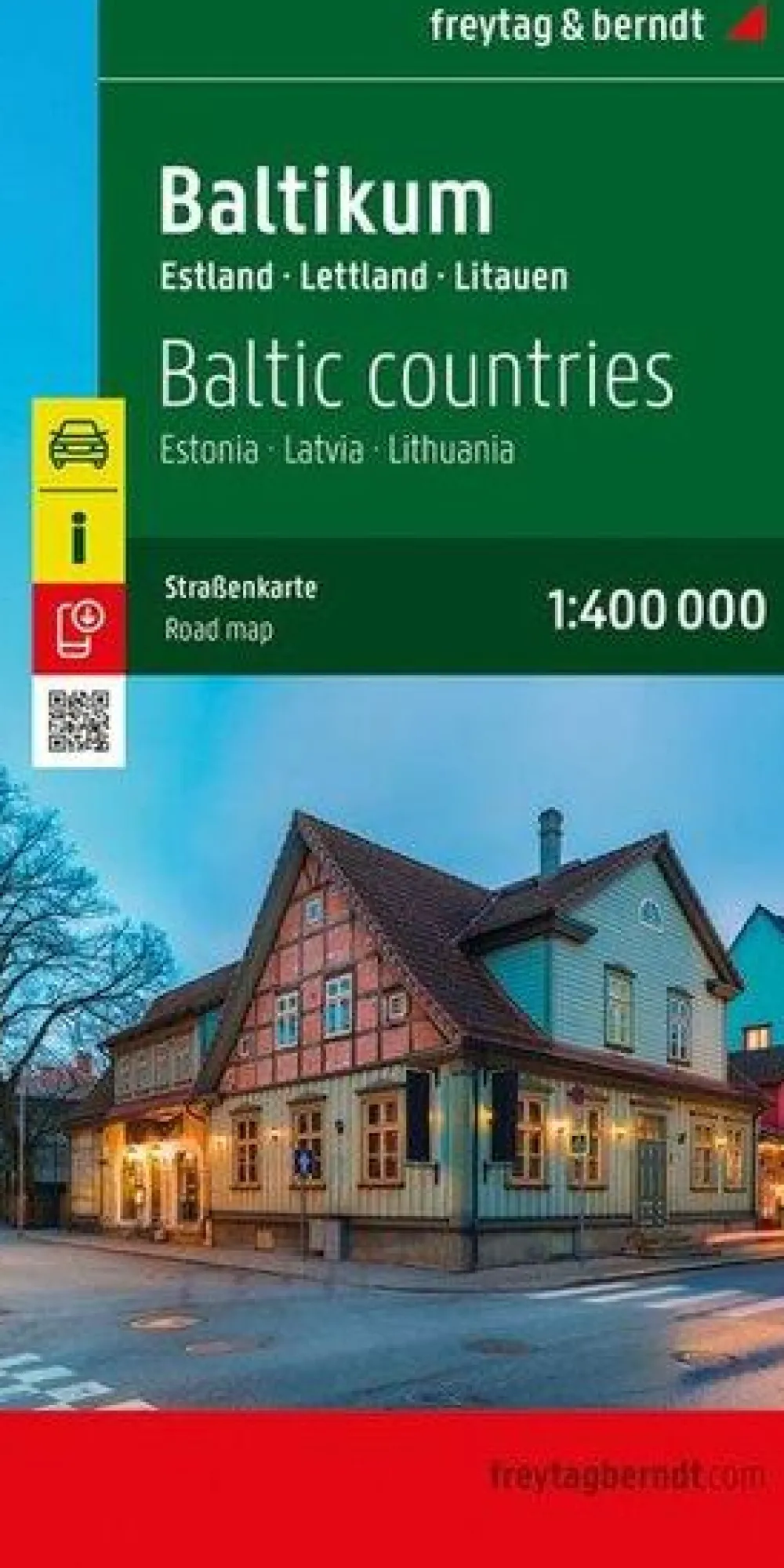 Freytag & Berndt Oost-Europa|Baltische Staten wegenkaart