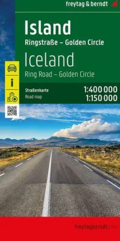 Freytag & Berndt Scandinavië & Ijsland|IJsland wegenkaart