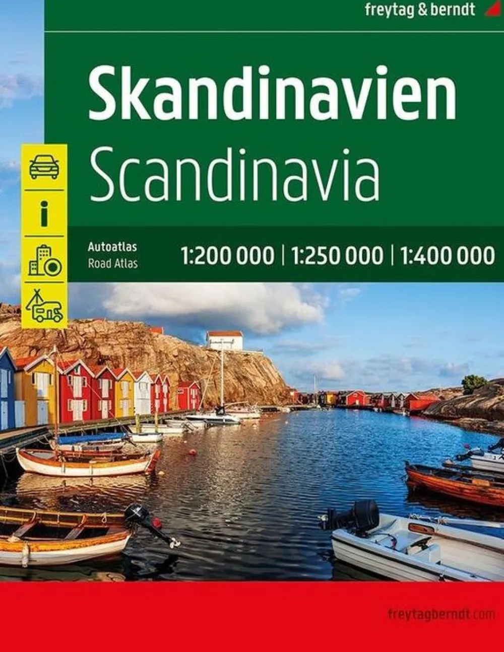Freytag & Berndt Scandinavië & Ijsland|Scandinavië Wegenatlas