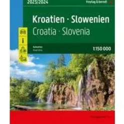 Freytag & Berndt Balkan, Griekenland & Cyprus|Wegenatlas Kroatië & Slovenië