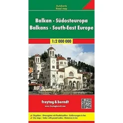 Freytag & Berndt Balkan, Griekenland & Cyprus|Wegenkaart Balkan