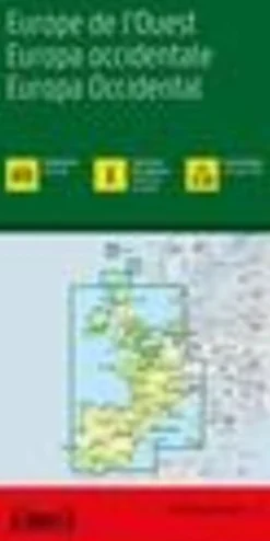 Freytag & Berndt Europa Algemeen|Wegenkaart West-Europa