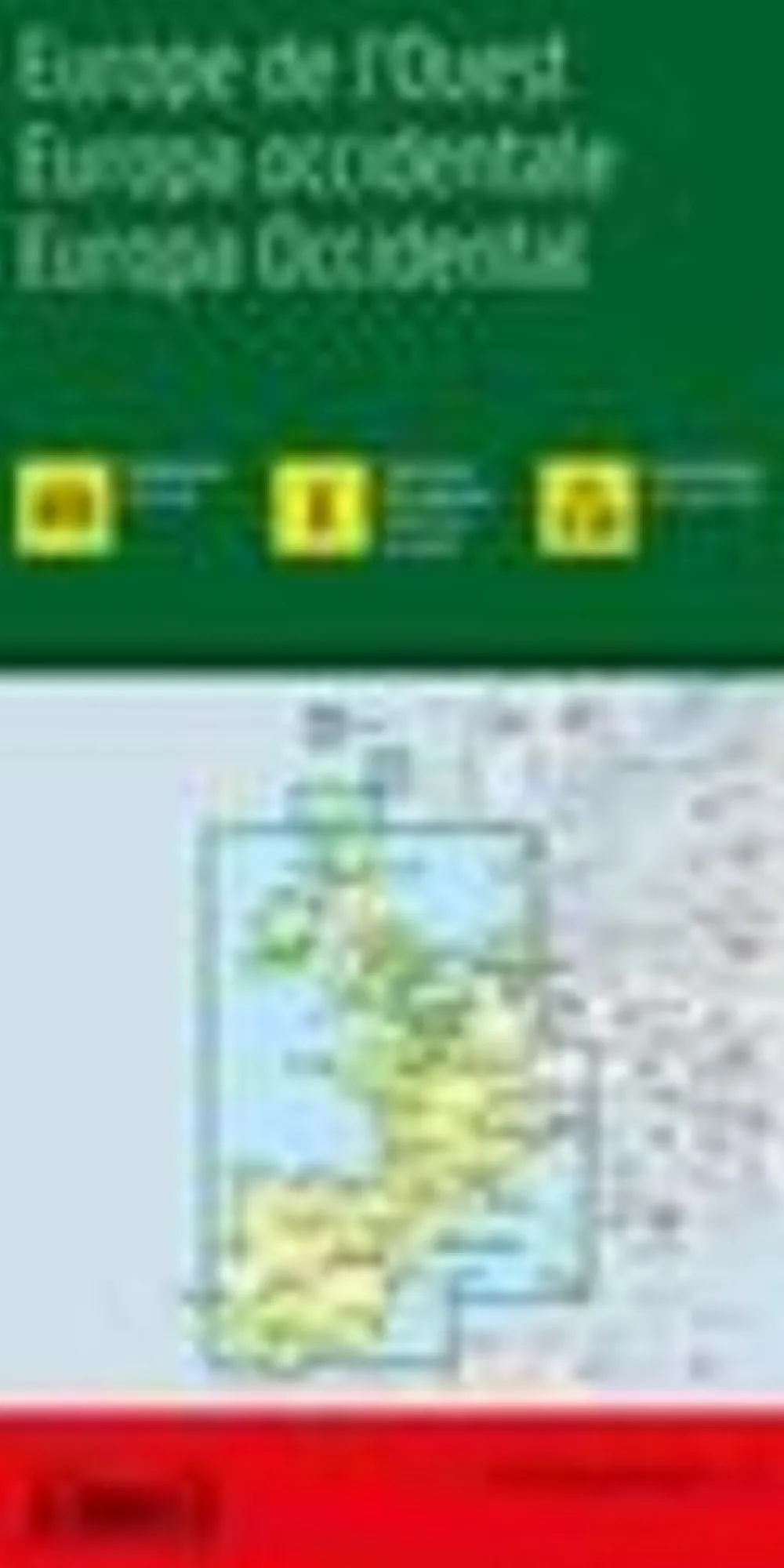 Freytag & Berndt Europa Algemeen|Wegenkaart West-Europa