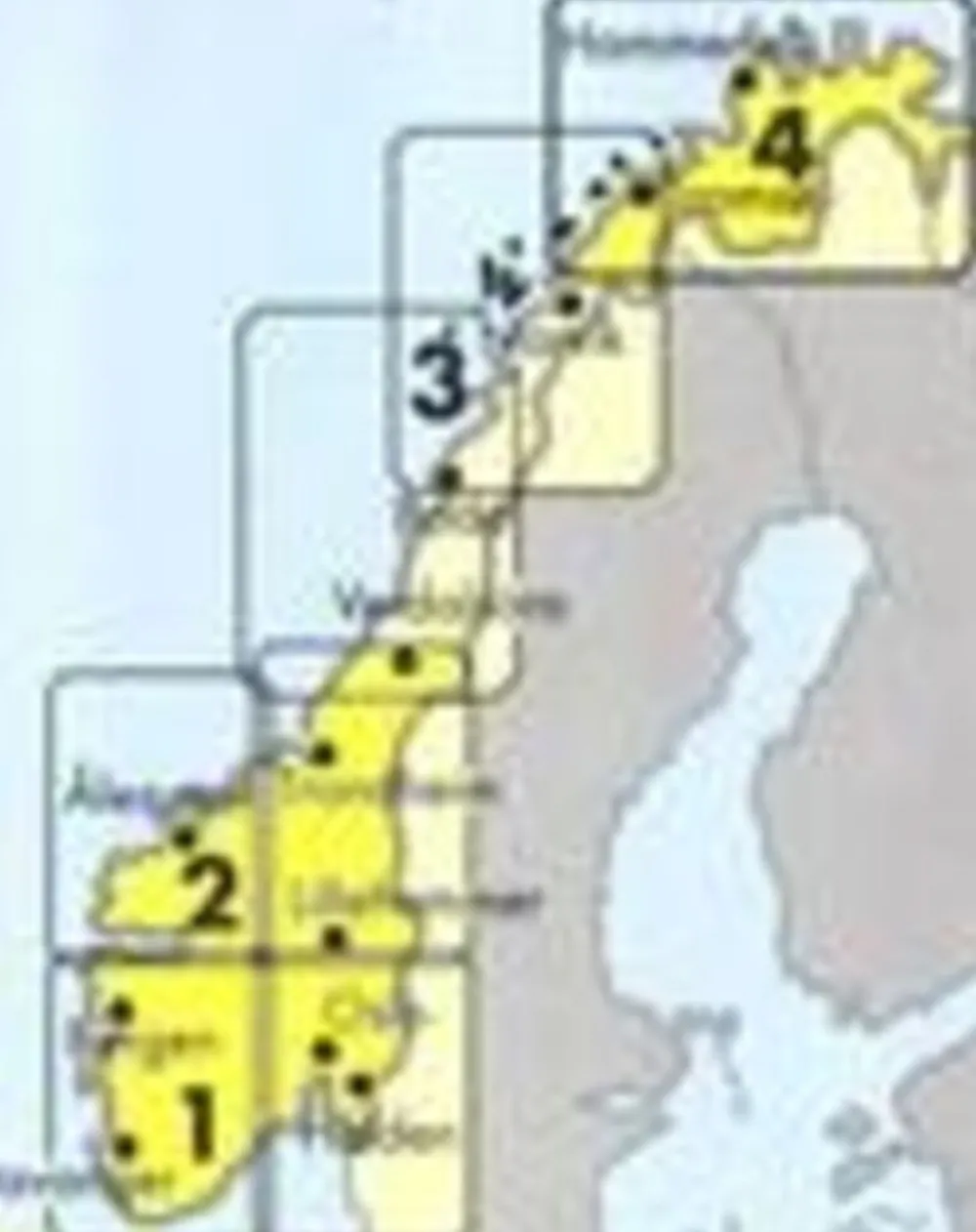Freytag & Berndt Scandinavië & Ijsland|Wegenkaart Noorwegen 3 Noord Narvik
