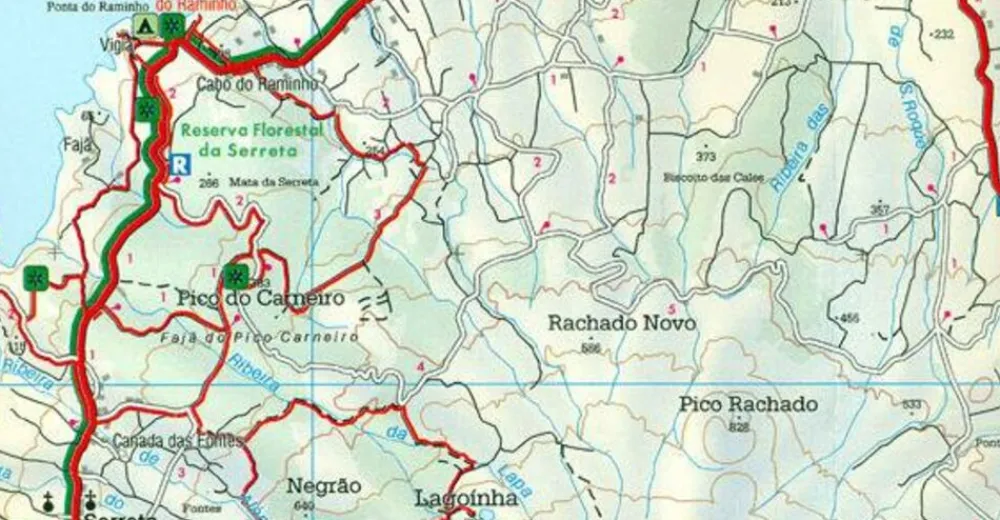 Freytag en Berndt Spanje & Portugal|Toeristische wegenkaart Azoren