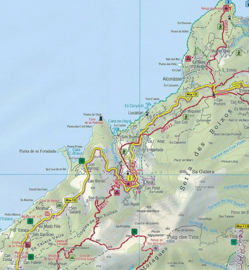 Freytag en Berndt Spanje & Portugal|Wandelkaart WKE4 Mallorca