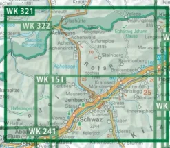 Freytag en Berndt Oostenrijk|Wandelkaart WK321 Achensee