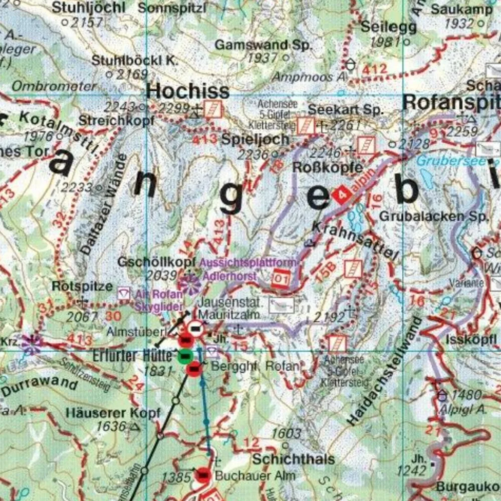 Freytag en Berndt Oostenrijk|Wandelkaart WK321 Achensee