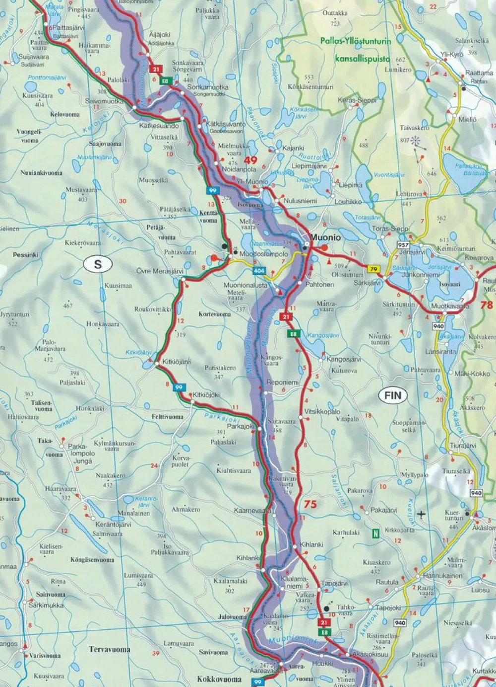 Freytag en Berndt Scandinavië & Ijsland|Wegenatlas Zweden
