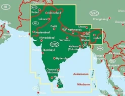 Freytag en Berndt Zuid-Azië|Nepal, Bhutan & Tibet|Wegenkaart India