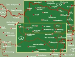 Freytag en Berndt Oostenrijk|Wegenkaart Niederösterreich