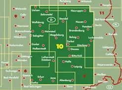 Freytag en Berndt Duitsland|Wegenkaart Sachsen-Anhalt