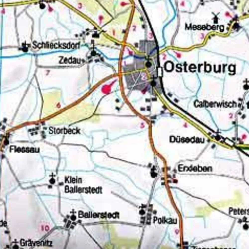 Freytag en Berndt Duitsland|Wegenkaart Sachsen-Anhalt