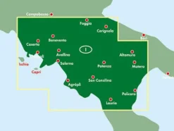 Freytag en Berndt Italië & Malta|Wegenkaart Campania en Basilicata